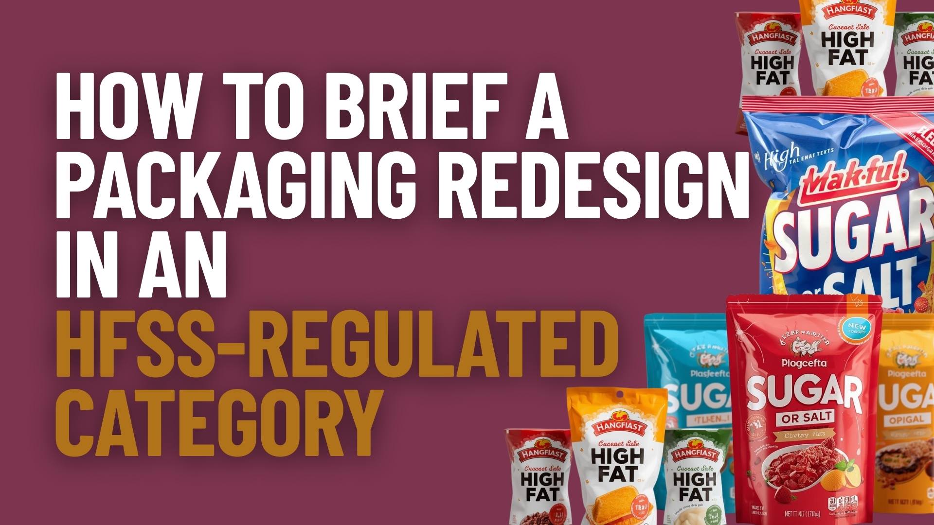 How to Brief a Packaging Redesign in an HFSS-Regulated Category