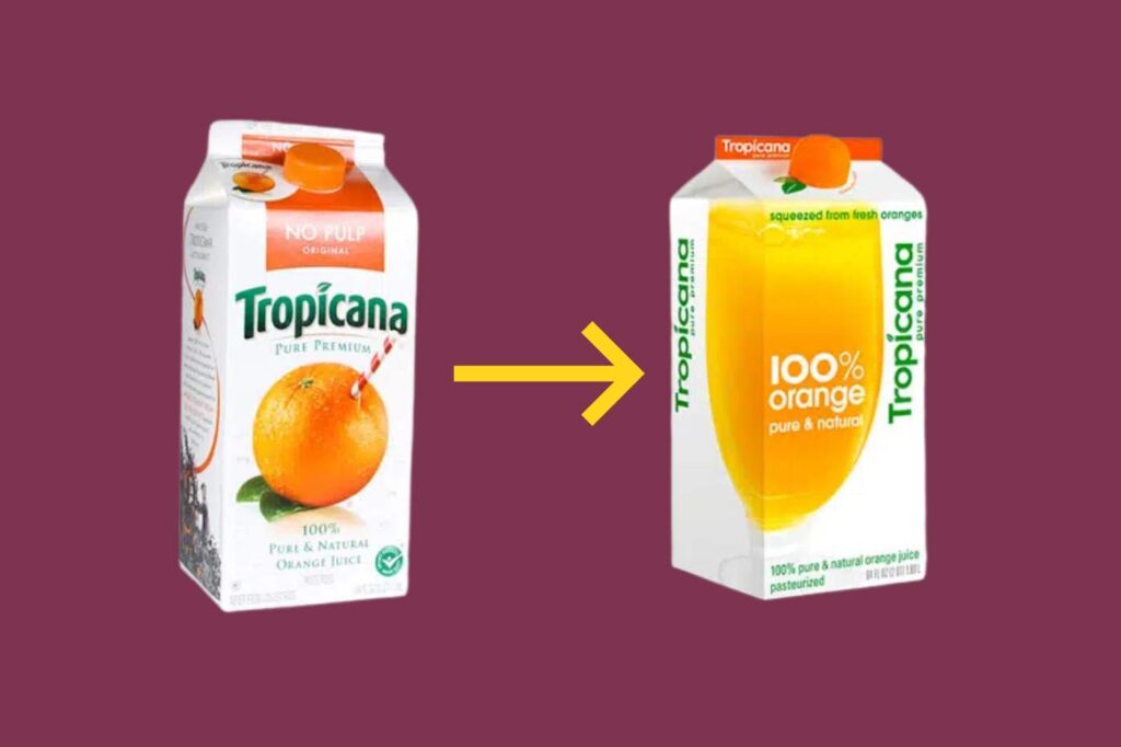 Tropicana’s Redesign Flop — Misaligned Aesthetics and Lost Recognition
