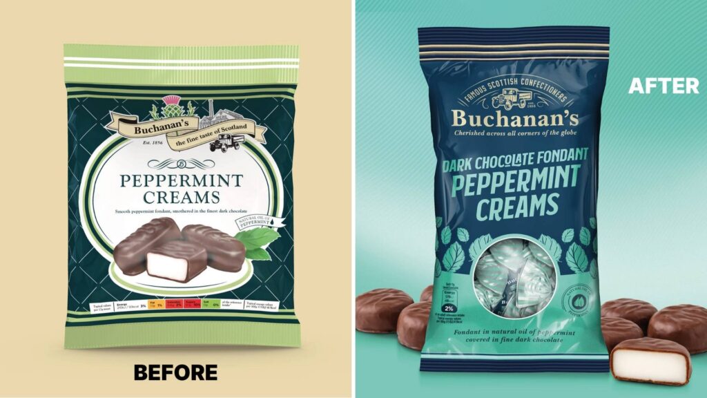 Buchanan’s of Scotland packaging by Goulding Media