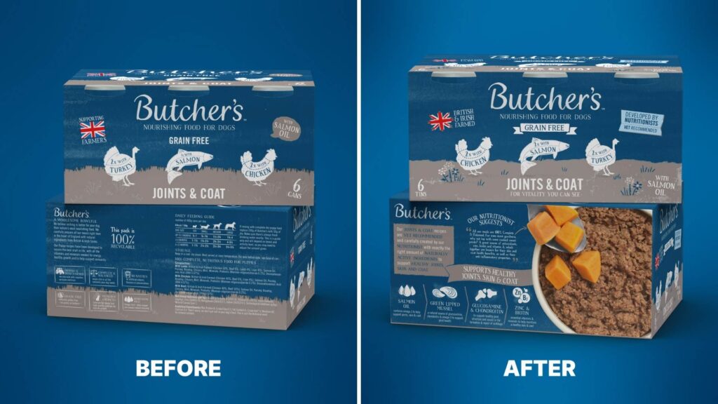 Butcher’s Natural Health Solutions Pacakging By Goulding Media