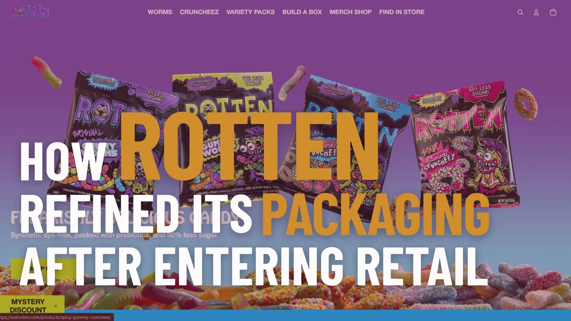 How Rotten Refined Its Packaging After Entering Retail