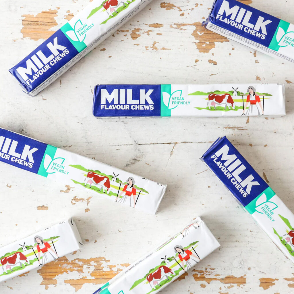 Milk Chews Packaging Design by Goulding Media Cheltenham