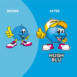 Millions Bubblegum Character Illustration