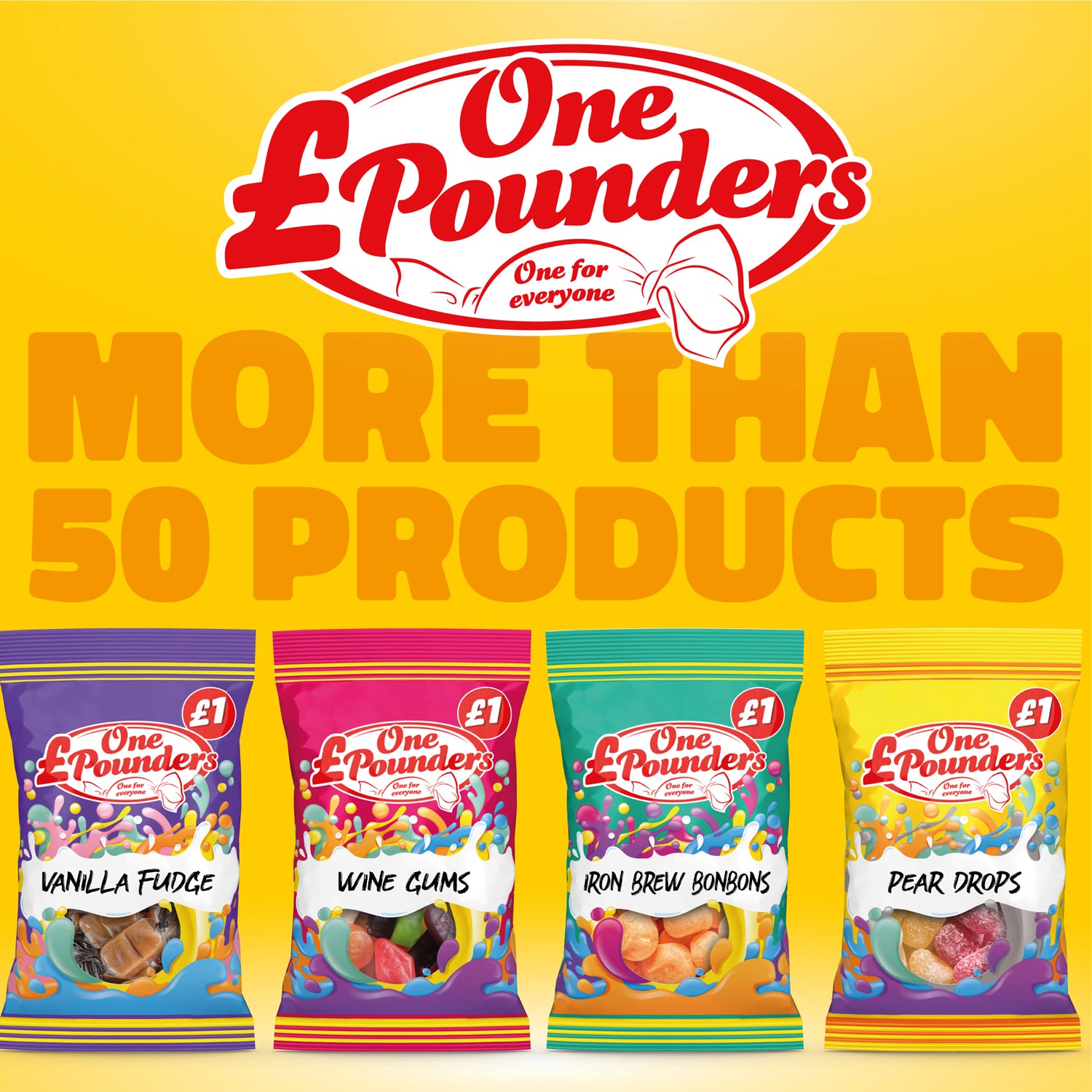 All Rounders packaging design lineup