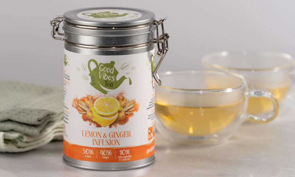 Good Vibes Tea Sustainable Packaging Trends