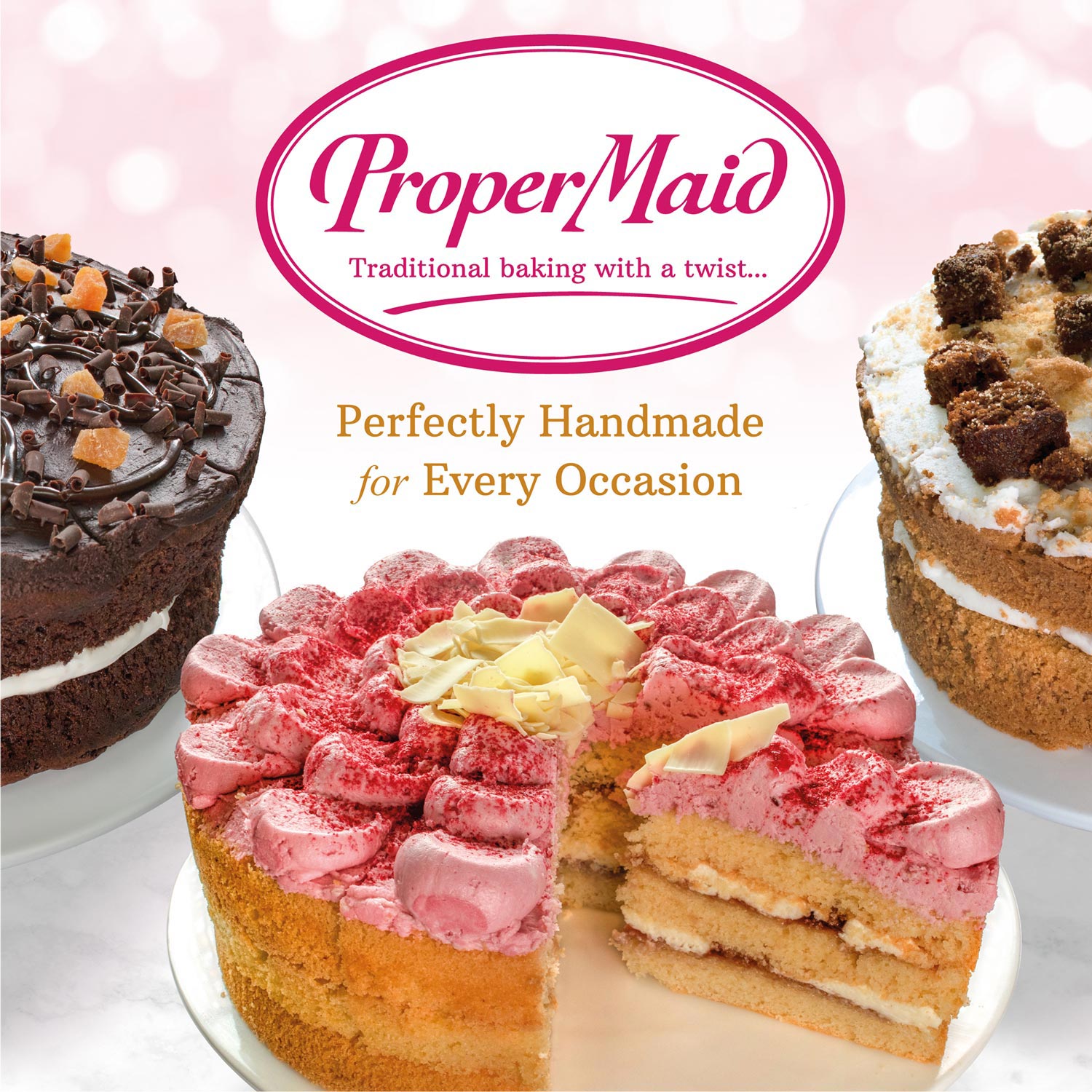 Propermaid cakes Perfectly handmade for every occasion