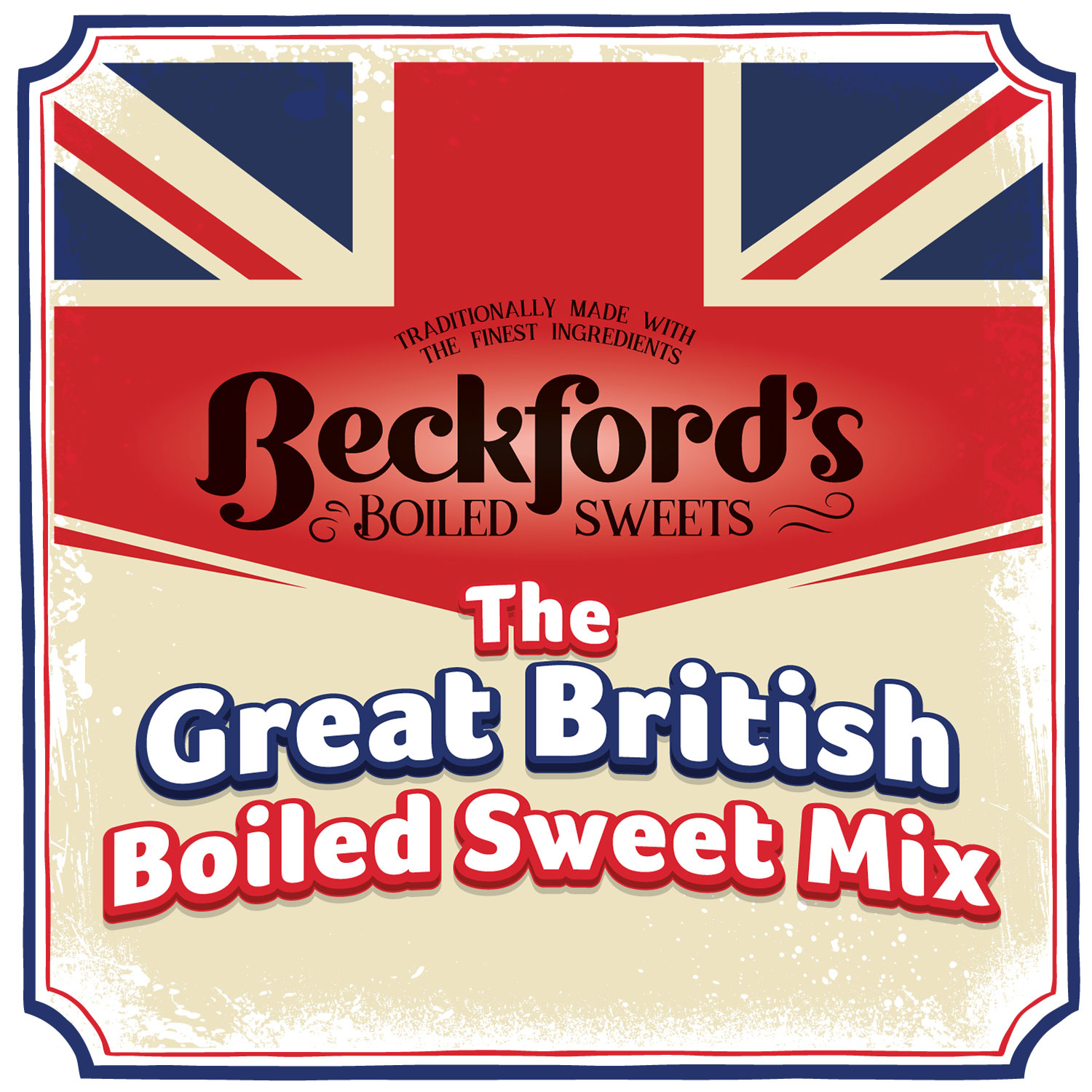 Beckfords Boiled Sweets The Great British Boiled Sweet Mix Brand & Packaging by Goulding Media