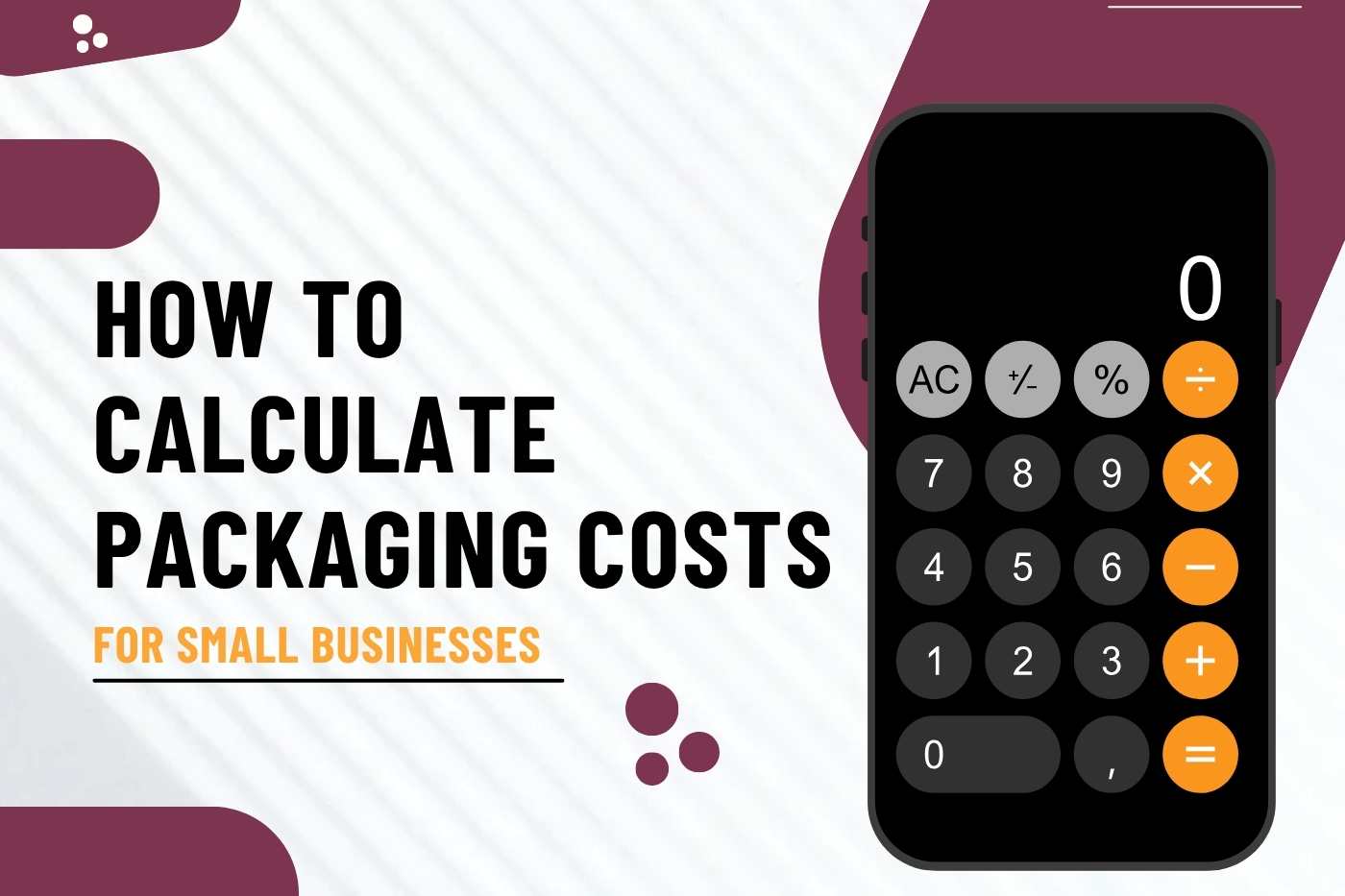 How to Calculate Packaging Costs for Small Businesses